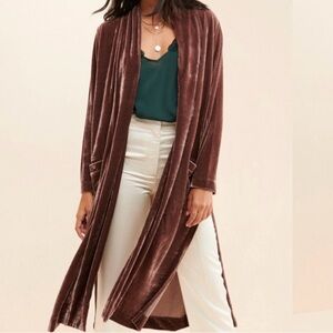 BB Dakota by Steve Madden Velvet Brown Coat